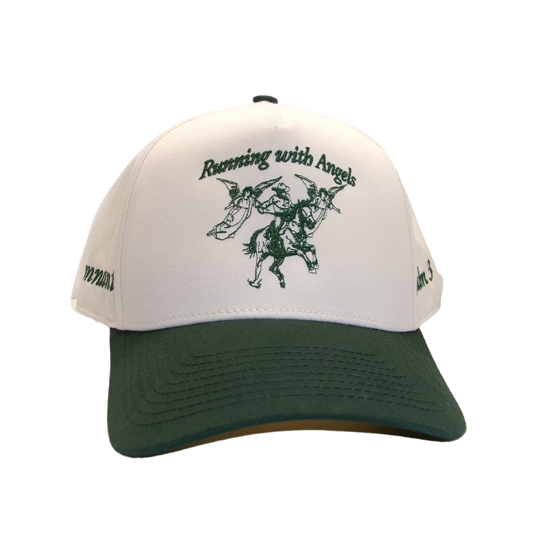 "RUNNING WITH ANGELS" Hat